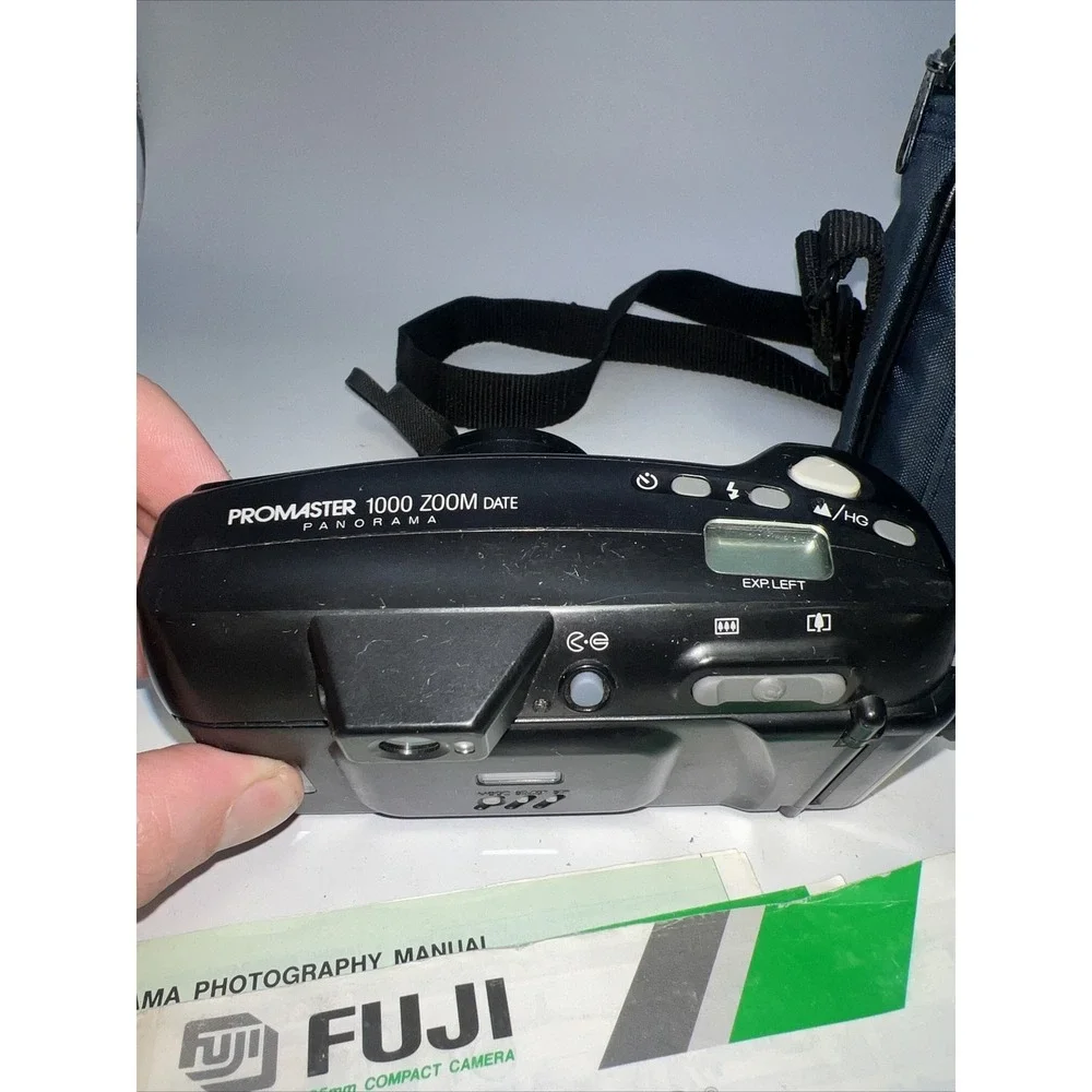 Fujifilm Promaster 1000 Zoom Date - Tested- 2 New Batteries